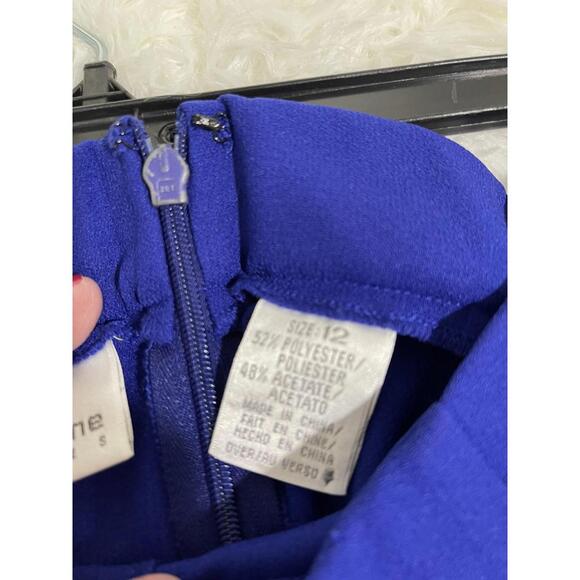 Liz Claiborne Women’s Size 12 Royal Blue Dress Pant - Picture 5 of 5
